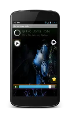 Hip Hop Dance Radio android App screenshot 1